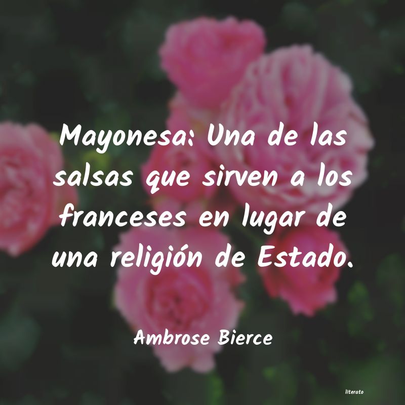 Frases de Ambrose Bierce