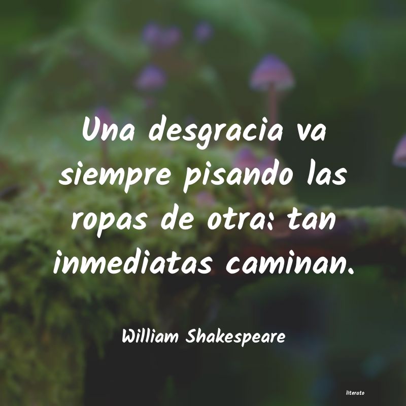 frases de William Shakespeare