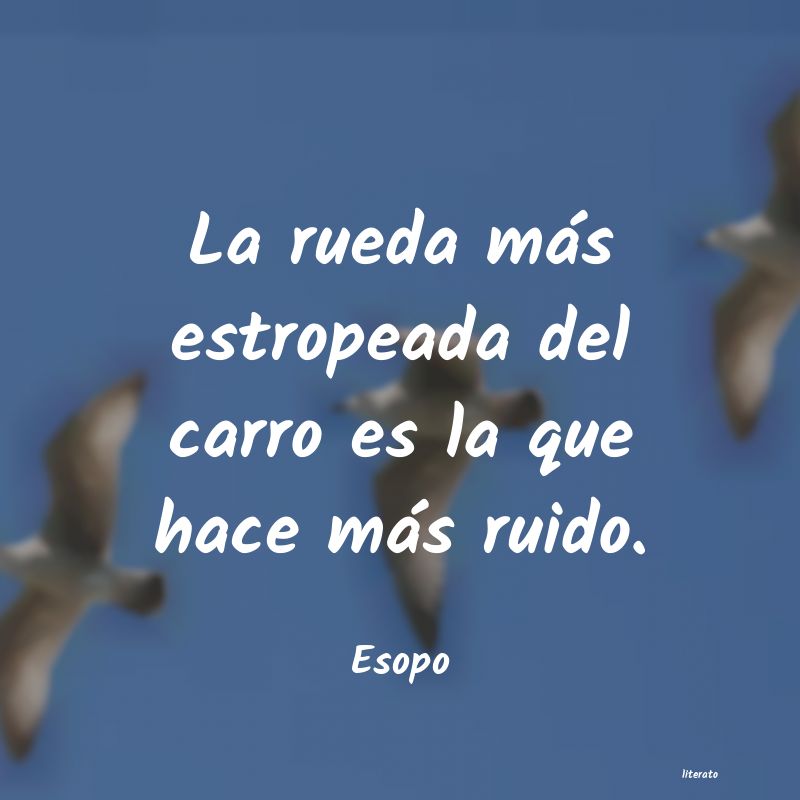 frases de Esopo