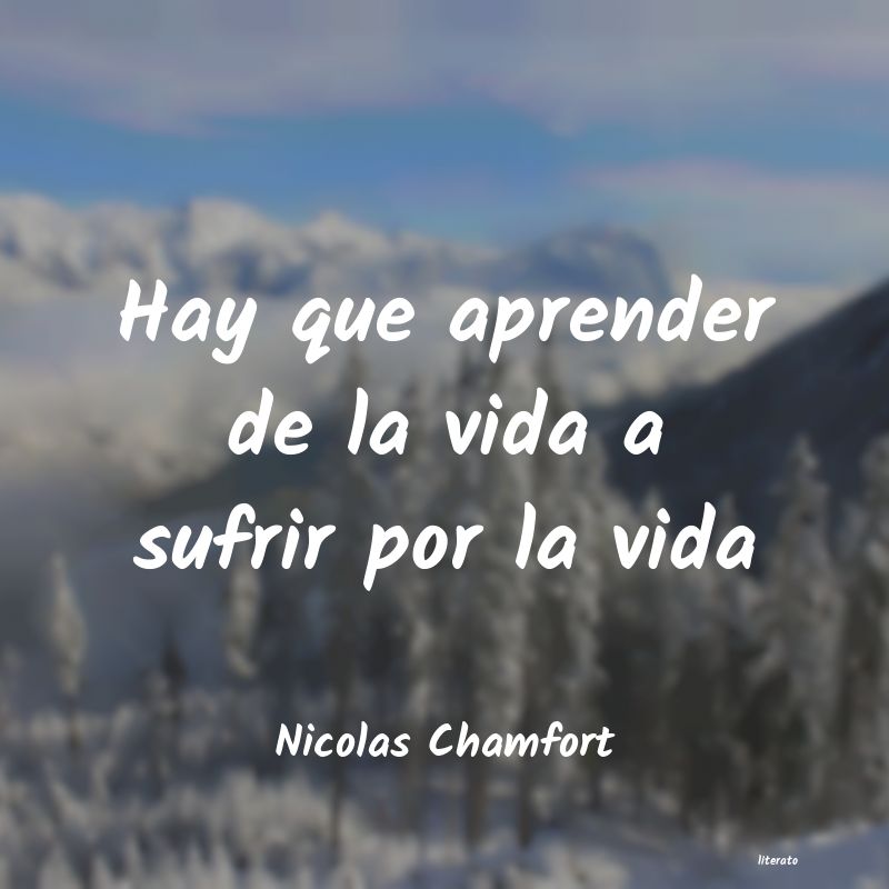 Frases de Nicolas Chamfort