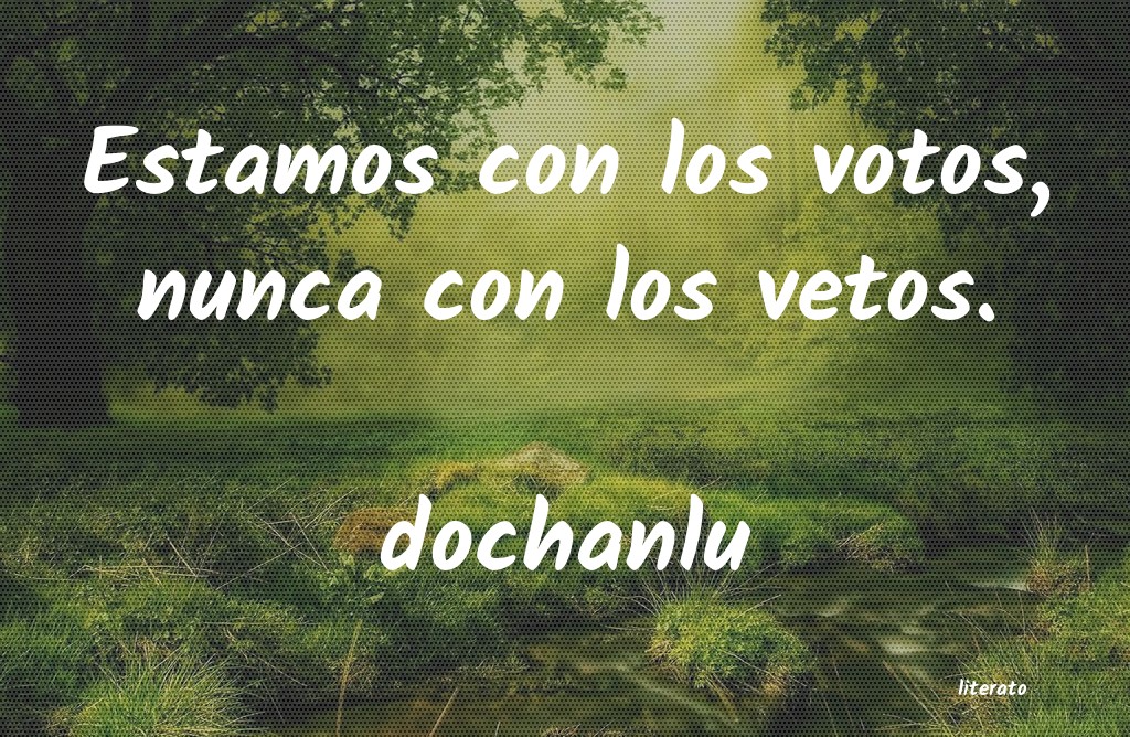 Frases de dochanlu