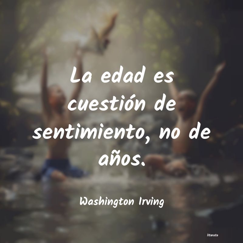 Frases de Washington Irving