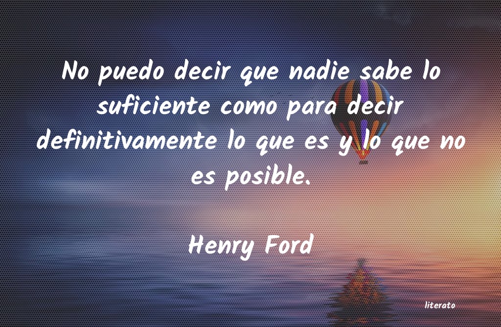 Frases de Henry Ford