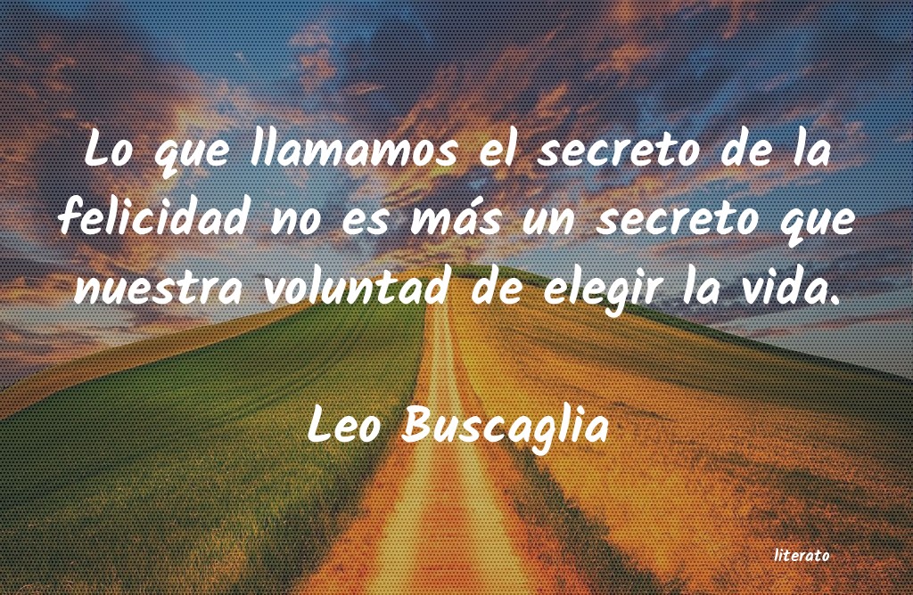 Frases de Leo Buscaglia