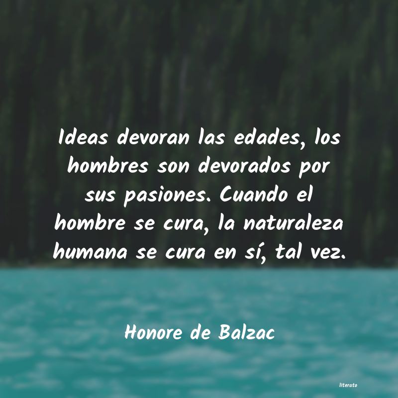 Frases de Honore de Balzac