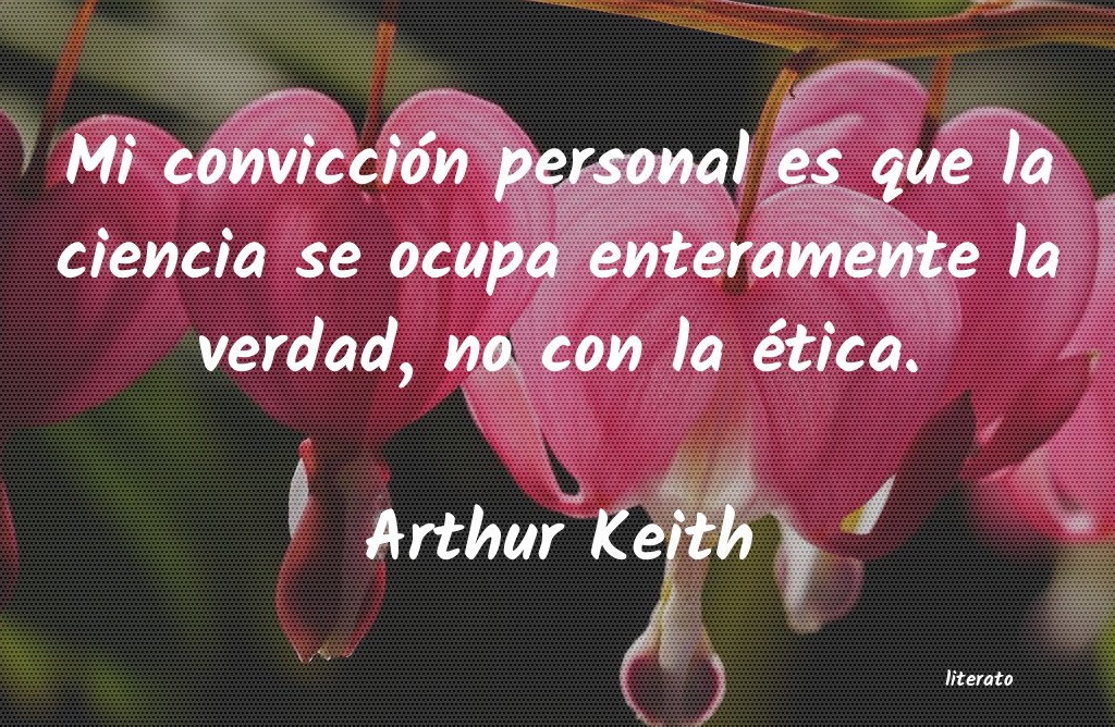 Frases de Arthur Keith