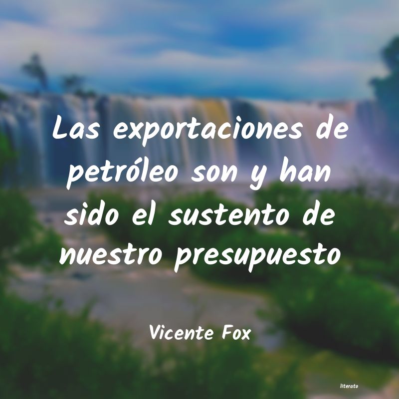 frases de Vicente Fox