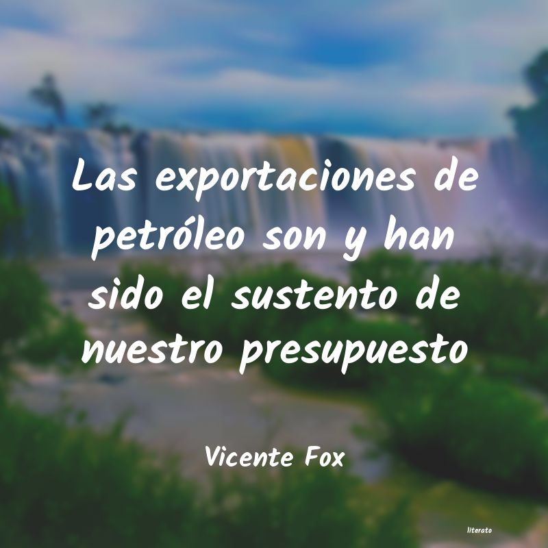 Frases de Vicente Fox