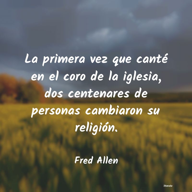 frases de Fred Allen