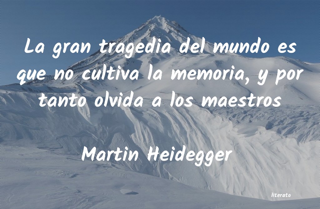 Frases de Martin Heidegger