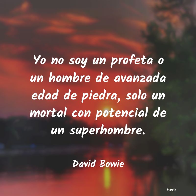 Frases de David Bowie