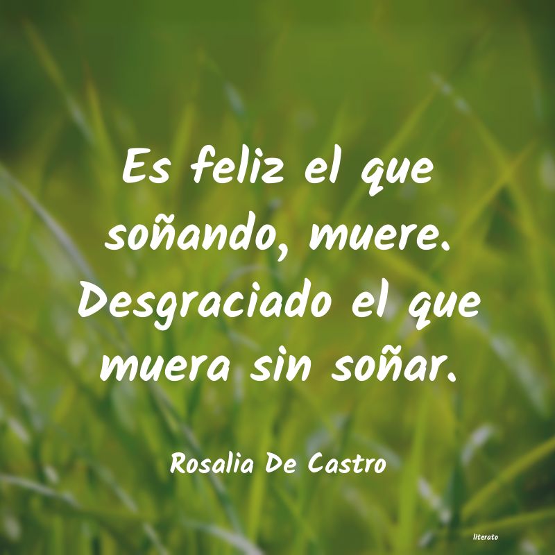 frases rosalÃ­a de castro