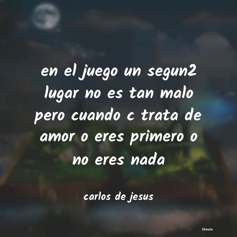 frases de carlos de jesus