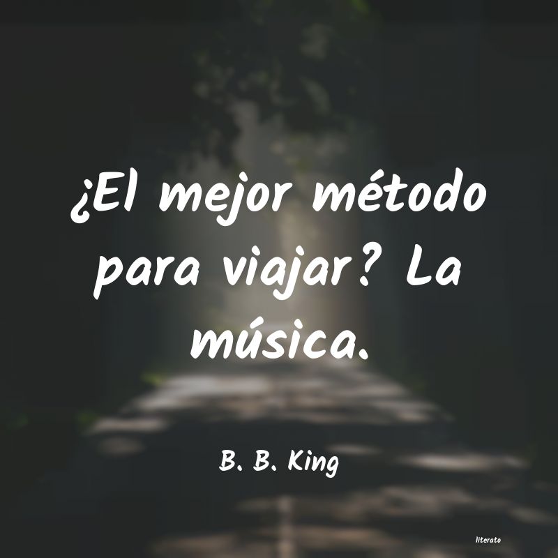 frases de B. B. King