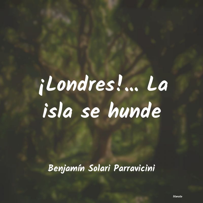 frases de BenjamÃn Solari Parravicini