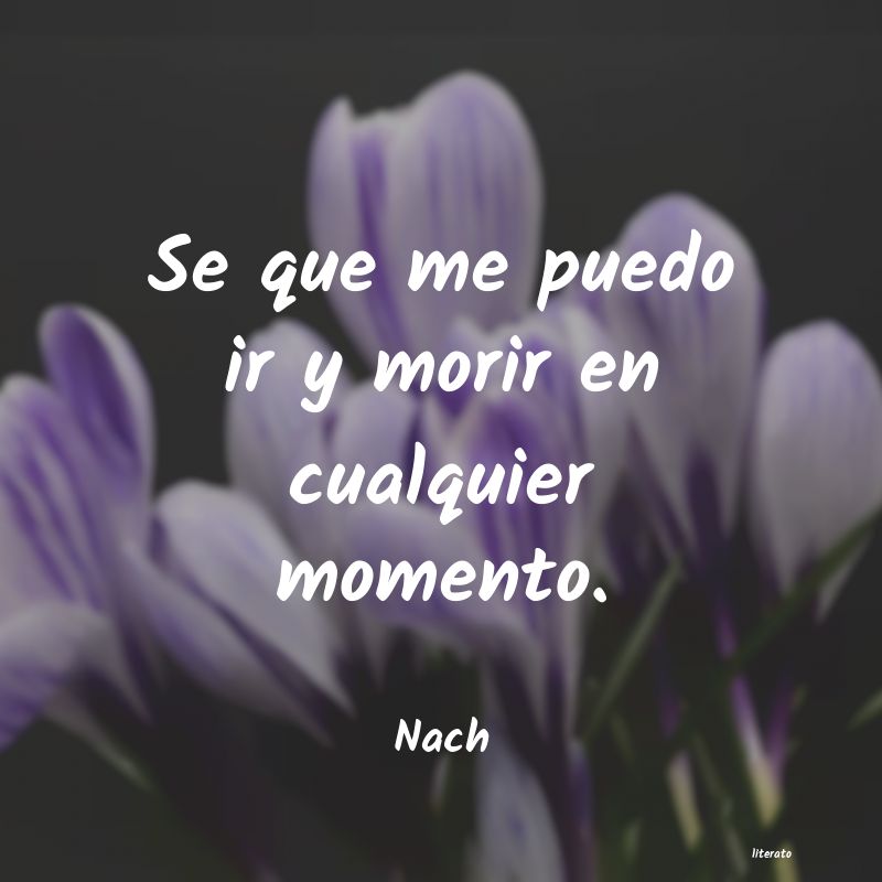 frases de Nach