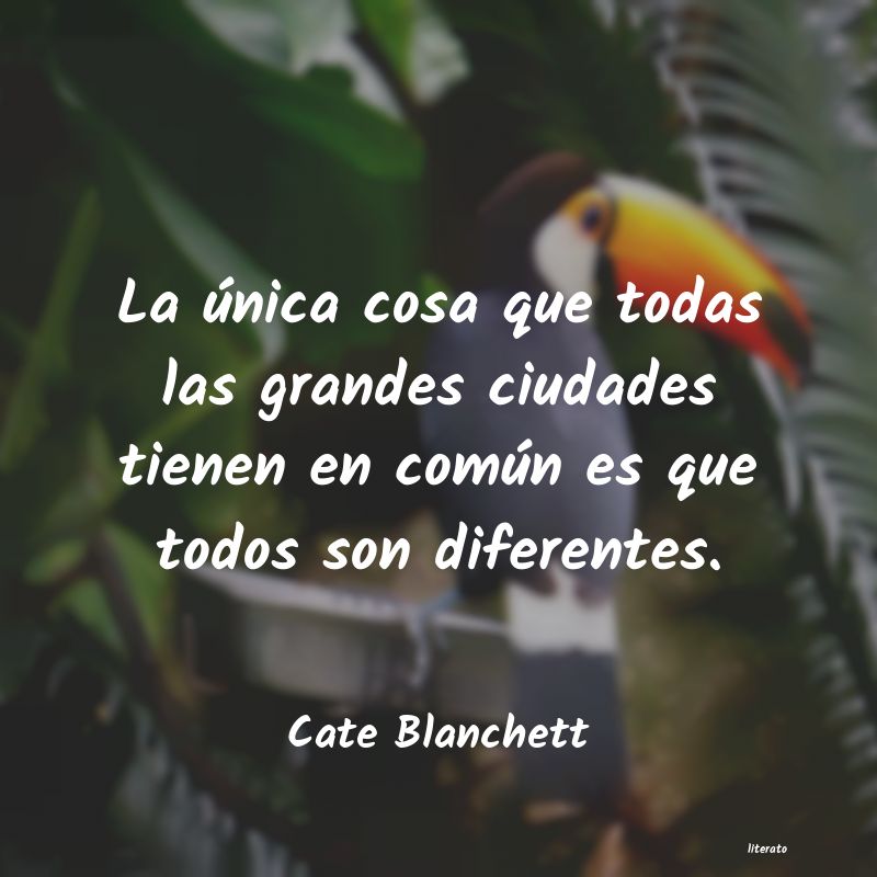 Frases de Cate Blanchett