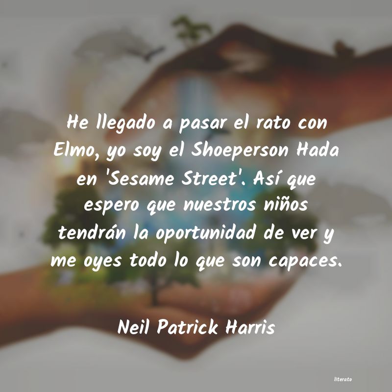 Frases de Neil Patrick Harris