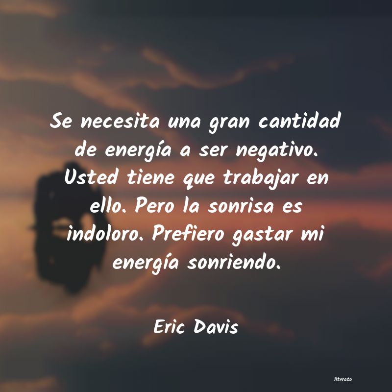 Frases de Eric Davis