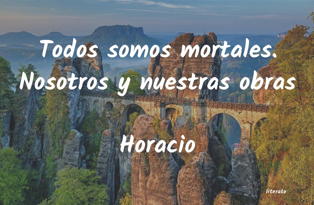 frases de Horacio