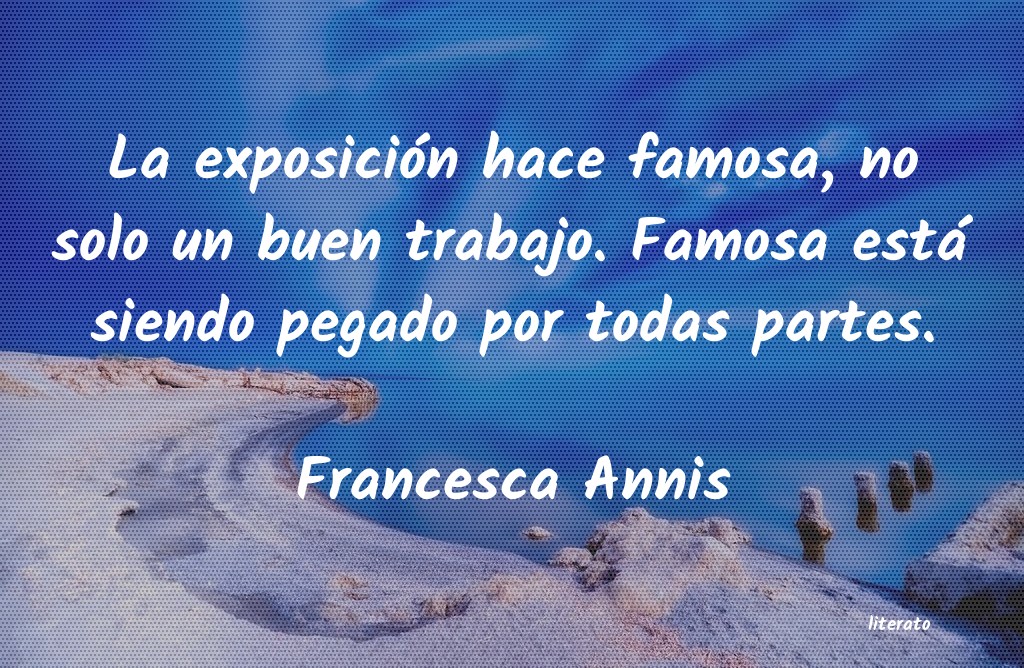 frases de Francesca Annis