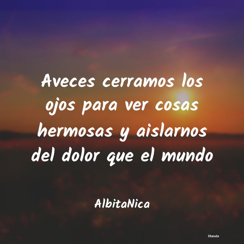 Frases de AlbitaNica