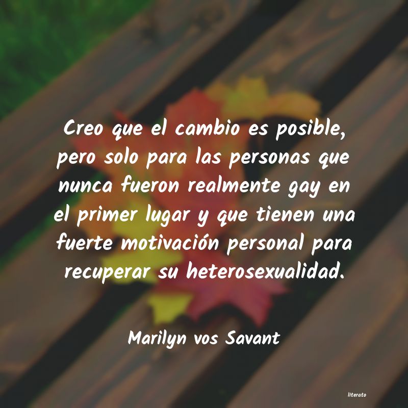 Frases de Marilyn vos Savant