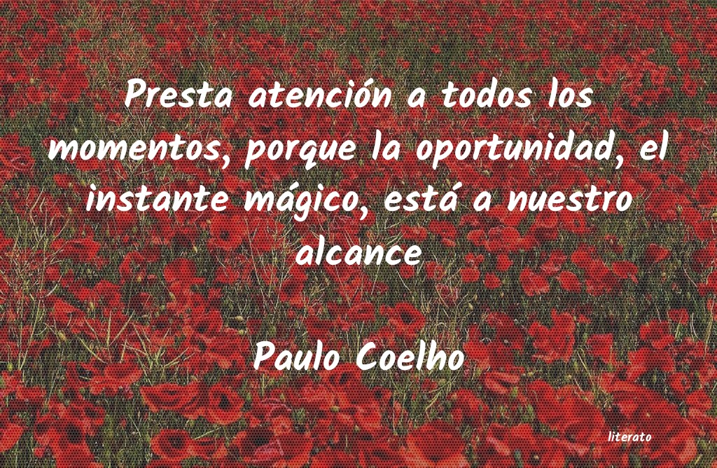 paulo coelho el que esta acostumbrado a viajar