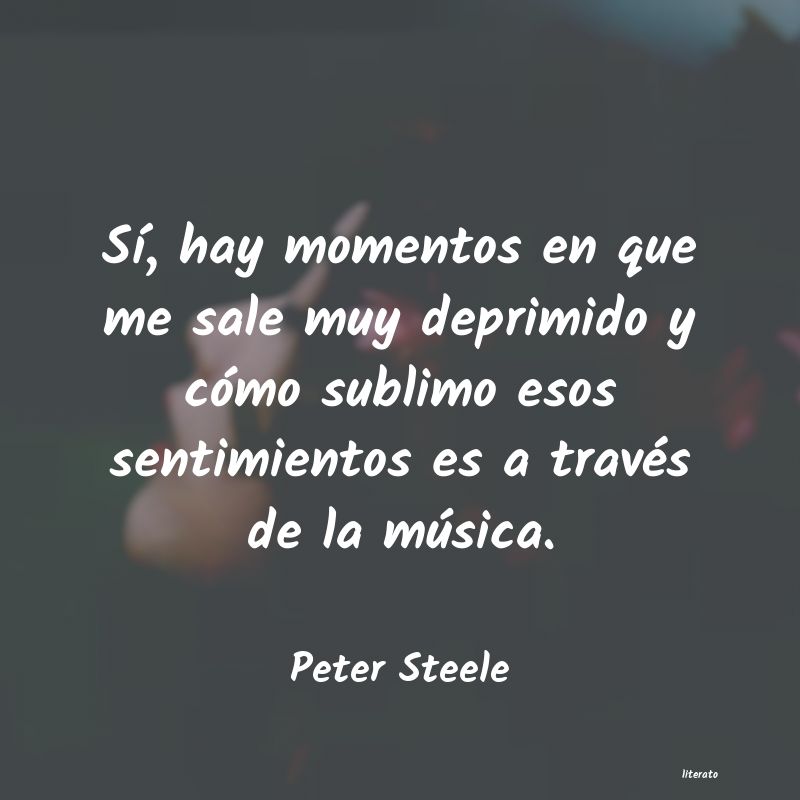 Frases de Peter Steele