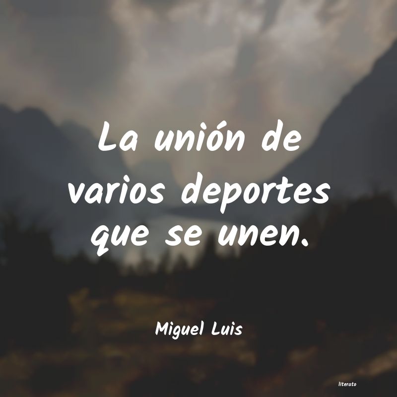 Frases de Miguel Luis