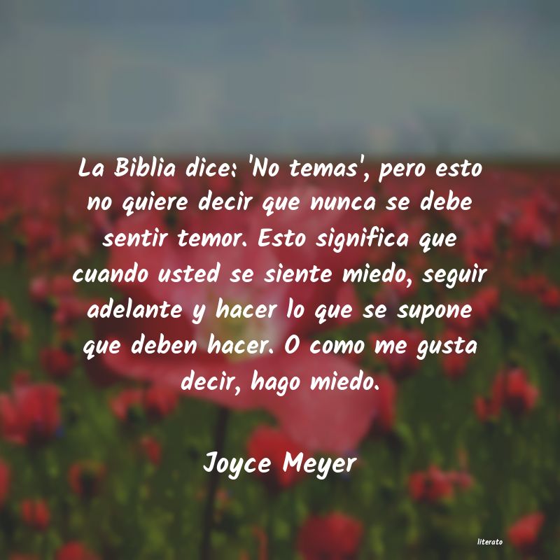 Frases de Joyce Meyer