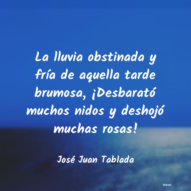 Frases de José Juan Tablada