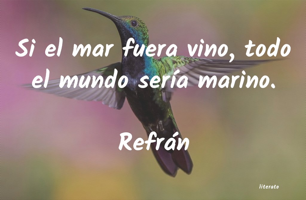 Frases de Refrán