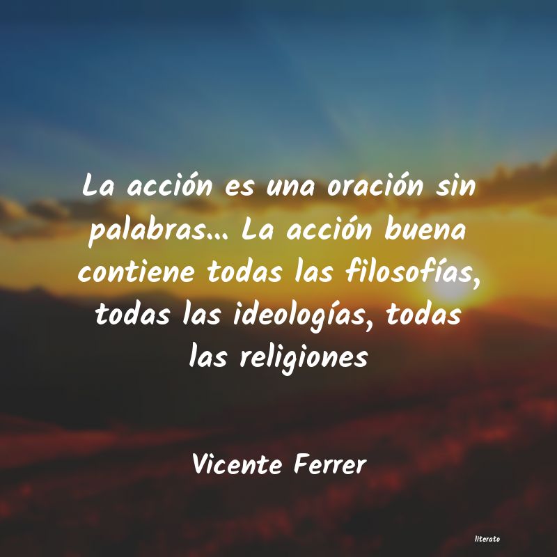 Frases de Vicente Ferrer