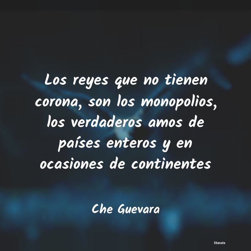 Frases de Che Guevara