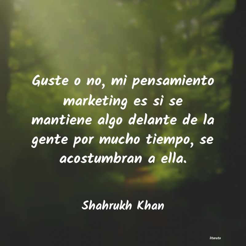 Frases de Shahrukh Khan