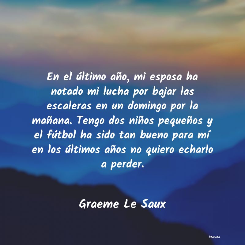 frases de Graeme Le Saux