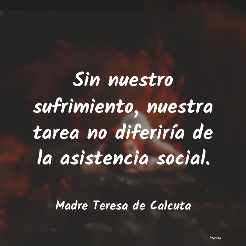 Frases de Madre Teresa de Calcuta