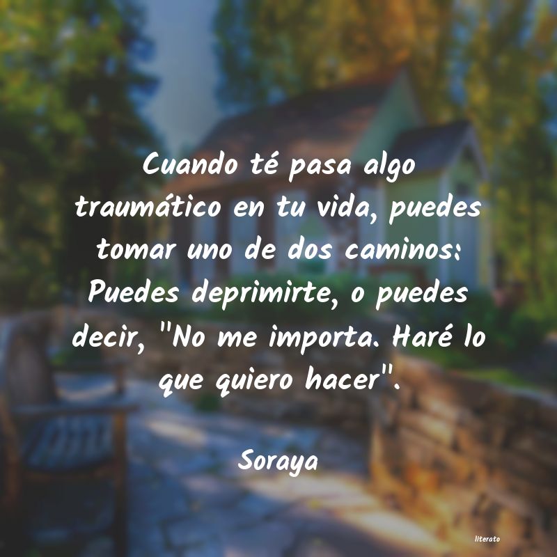 frases de Soraya