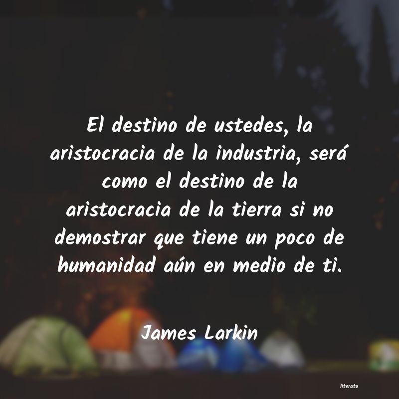 Frases de James Larkin