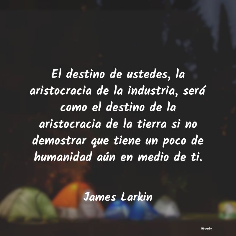 frases de James Larkin