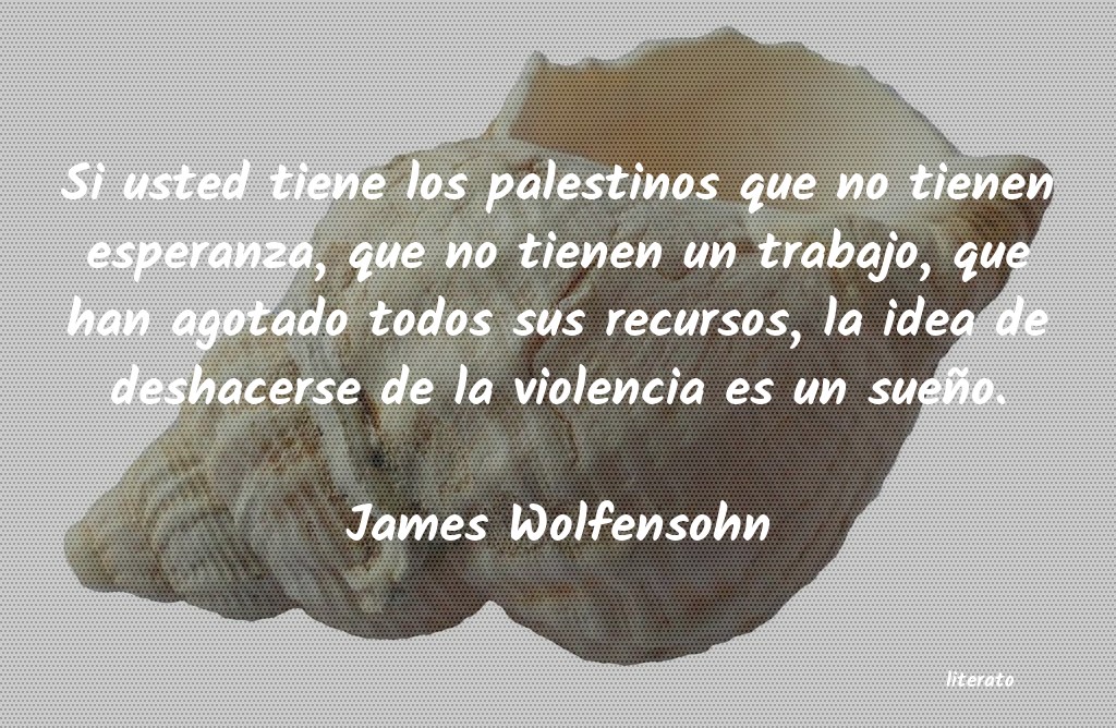 Frases de James Wolfensohn