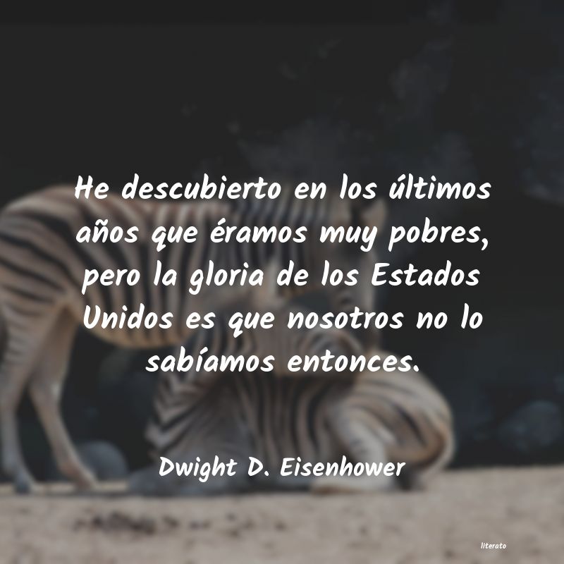 frases de Dwight D. Eisenhower