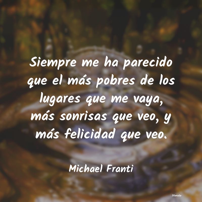 Frases de Michael Franti