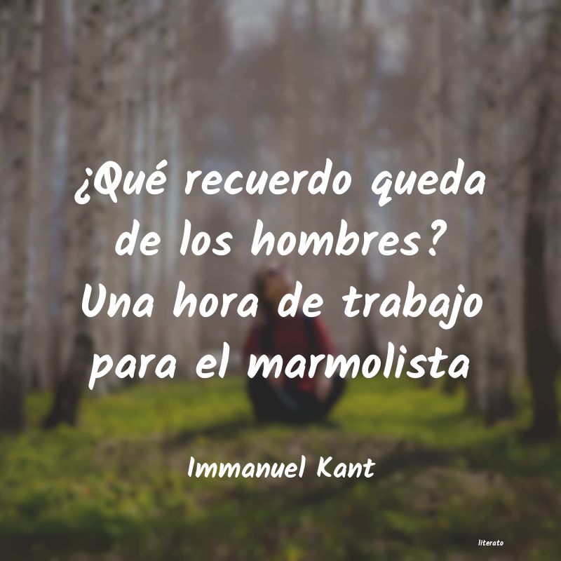 frases de Immanuel Kant
