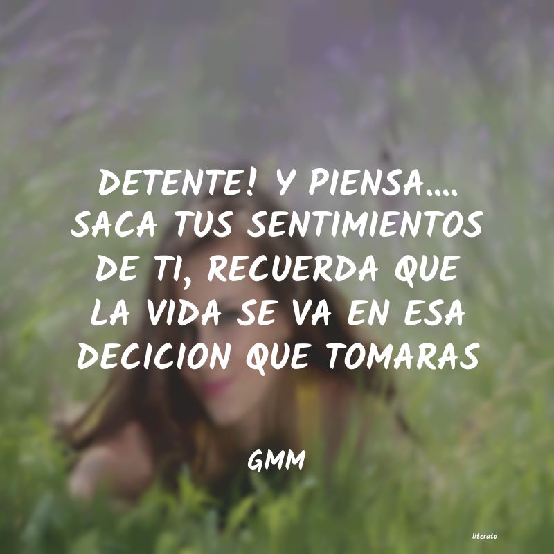 Frases de GMM