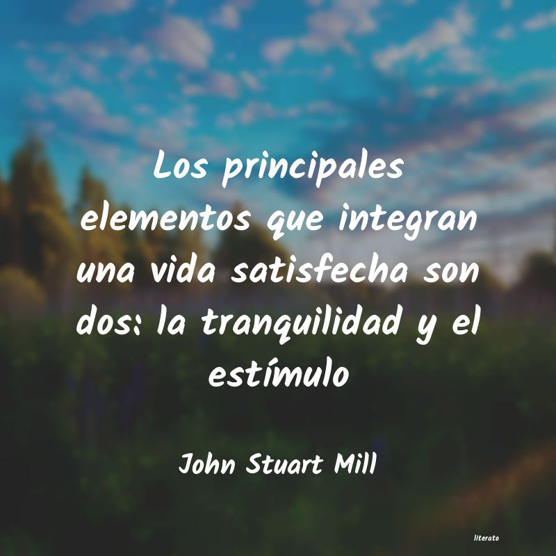 Frases de John Stuart Mill