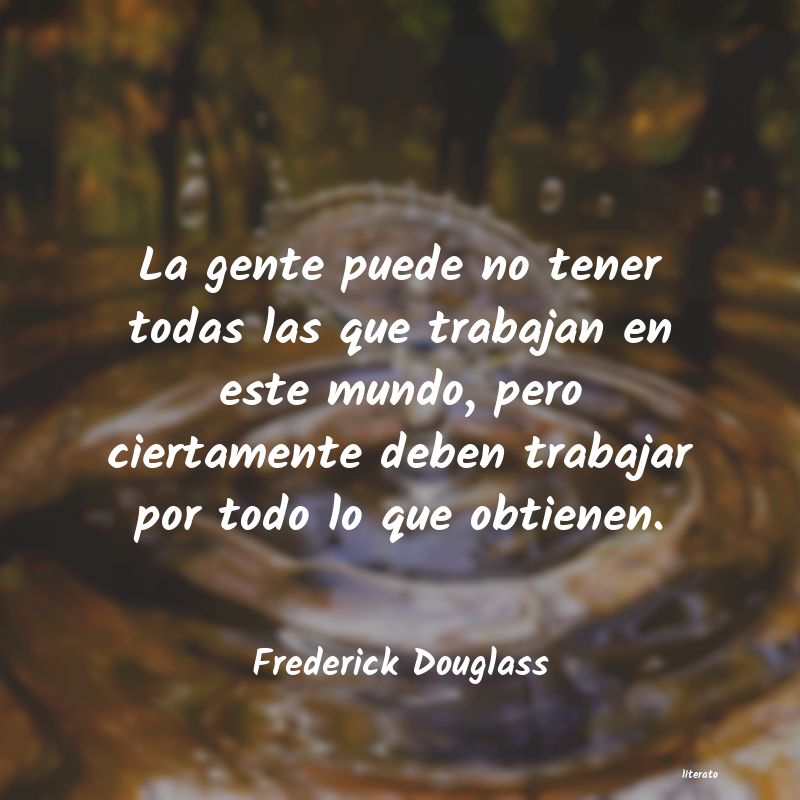 frases de Frederick Douglass