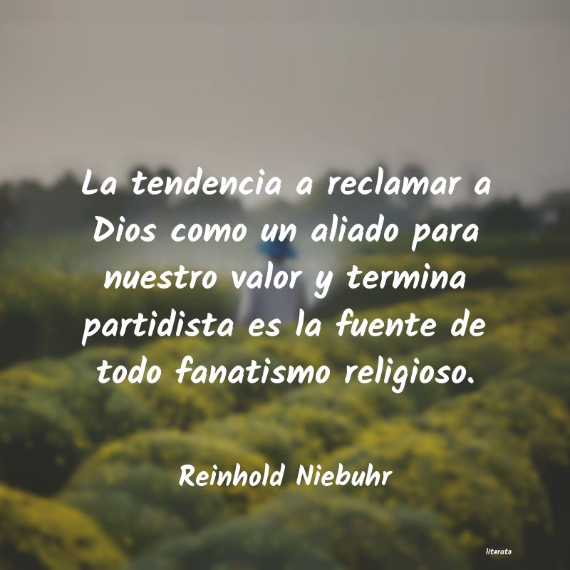 frases de Reinhold Niebuhr