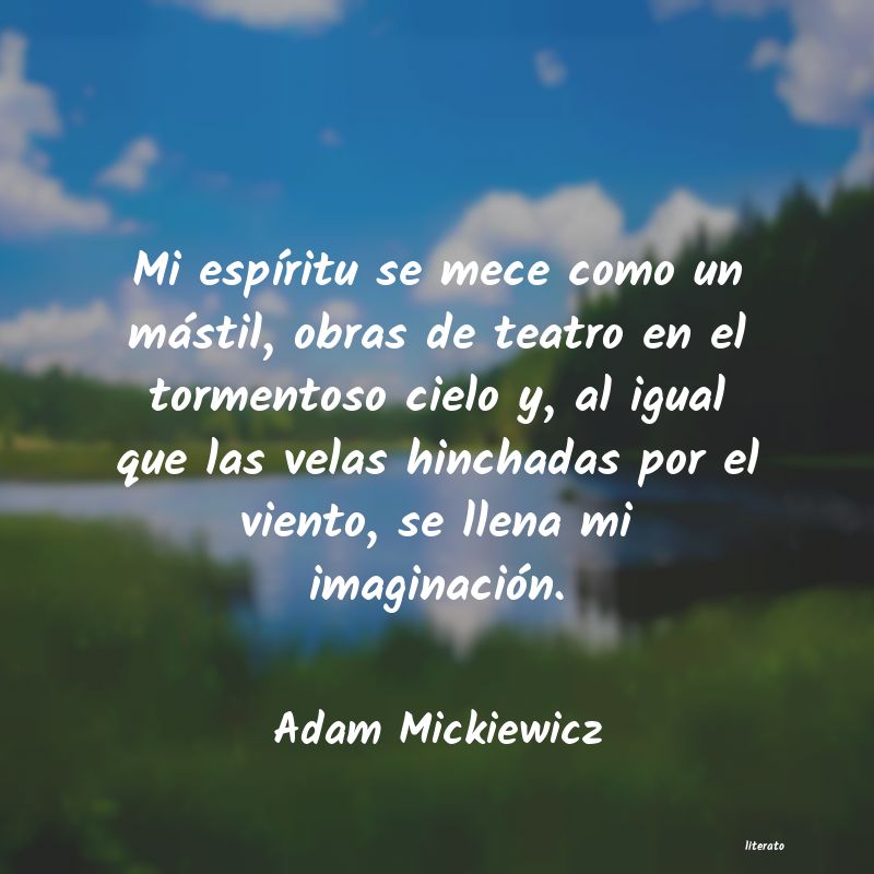 Frases de Adam Mickiewicz